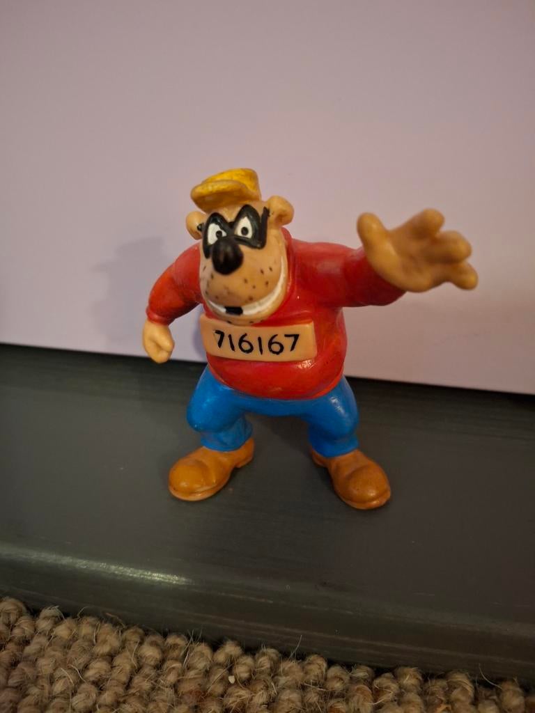 Disney Ducktales Zware Jongen Beagle Boy figuur PVC  1989, Verzamelen, Ophalen of Verzenden, Overige figuren, Zo goed als nieuw