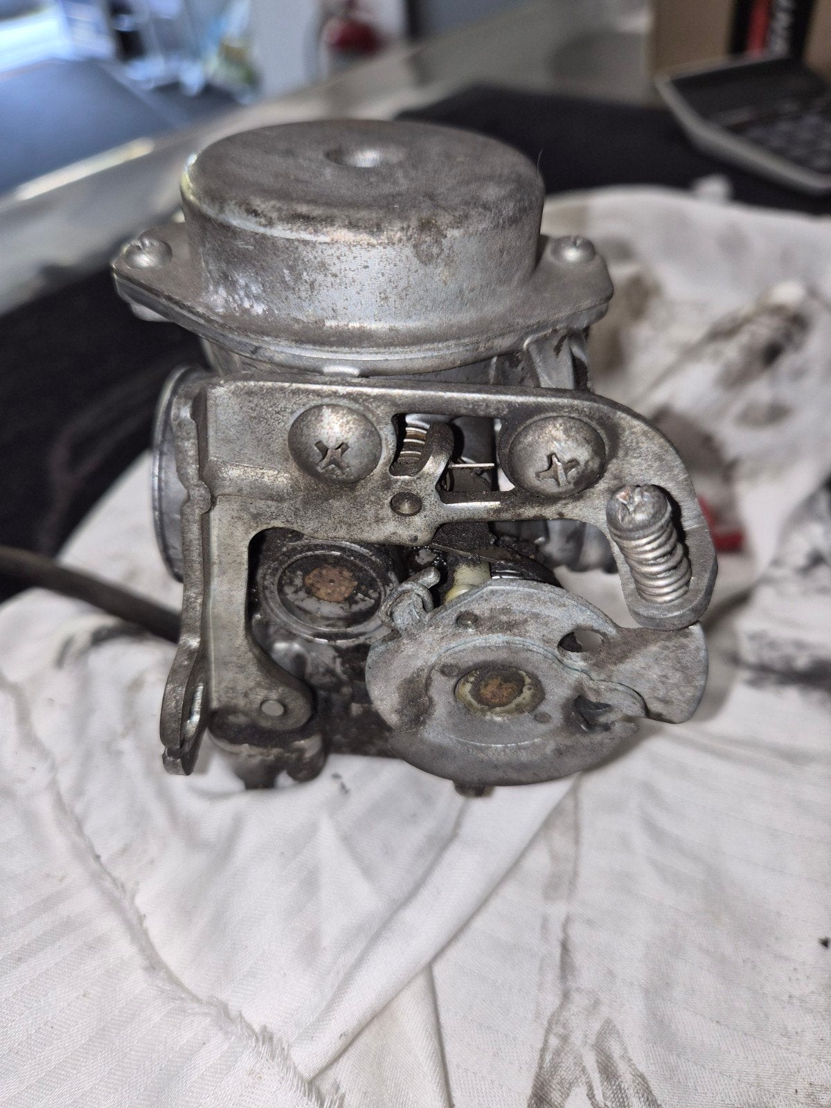 vespa 4 kleppen carburateur, Ophalen, Gebruikt, Carburateur, Vespa