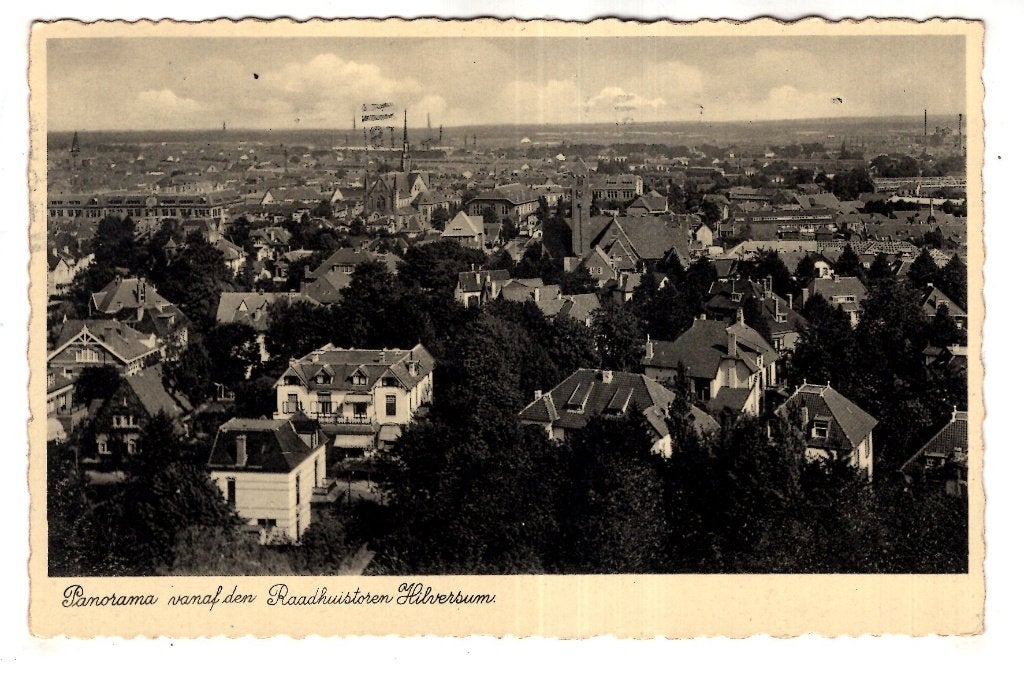 Hilversum 1935  Panorama, Verzenden, 1920 tot 1940, Noord-Holland