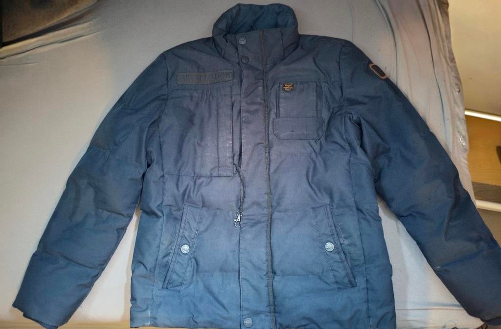 PME Legend Snowburst 2.0 Winterjas Navy - Maat M, Ophalen, Zo goed als nieuw, PME Legend, Maat 48/50 (M)