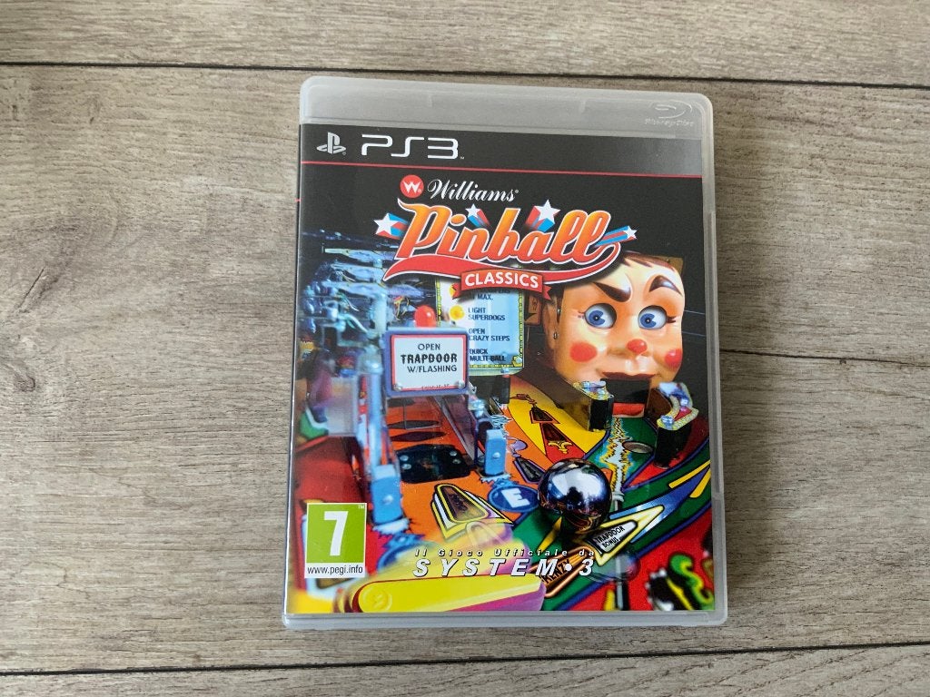 Playstation 3 - Williams Pinball Classics voor de PS3, Overige genres, 1 speler, Ophalen of Verzenden, Zo goed als nieuw