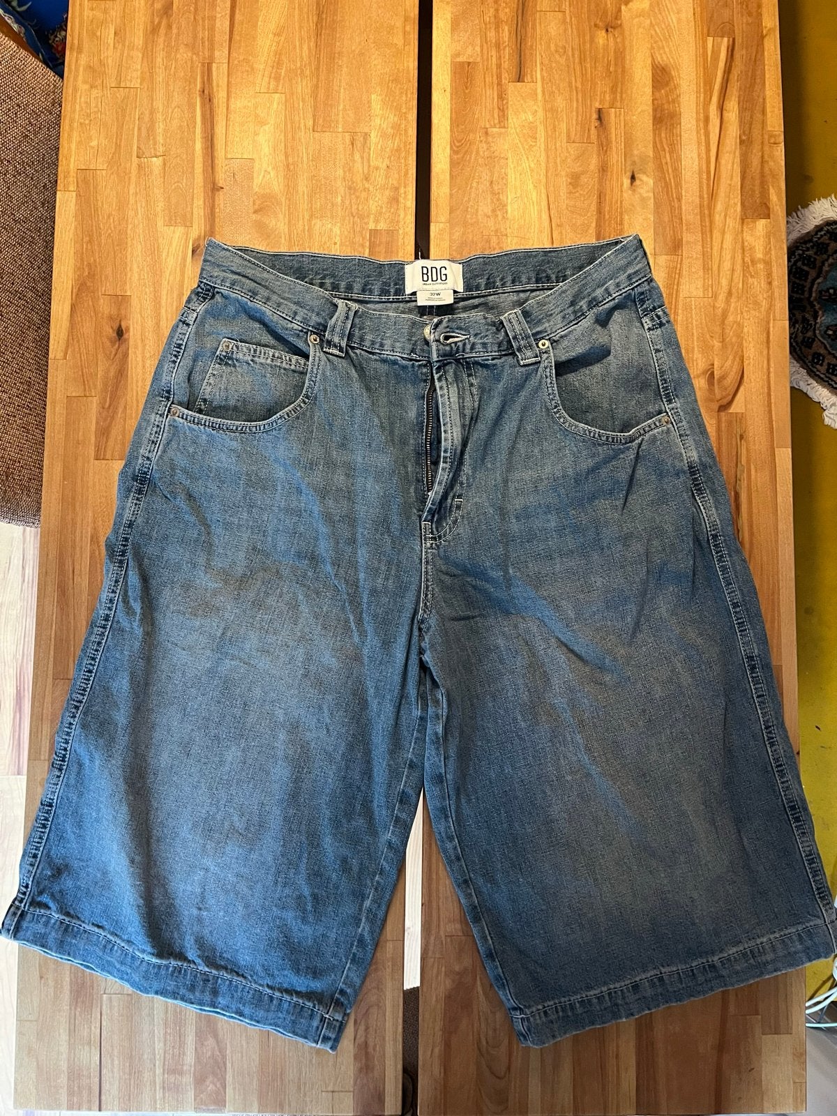 BDG Urban Outfitters Jorts W32 Maat M/L, Maat 38/40 (M), Kort, Blauw, Ophalen of Verzenden