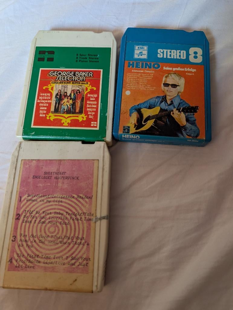 8 track tape, Ophalen of Verzenden, Gebruikt, 1 bandje, Origineel