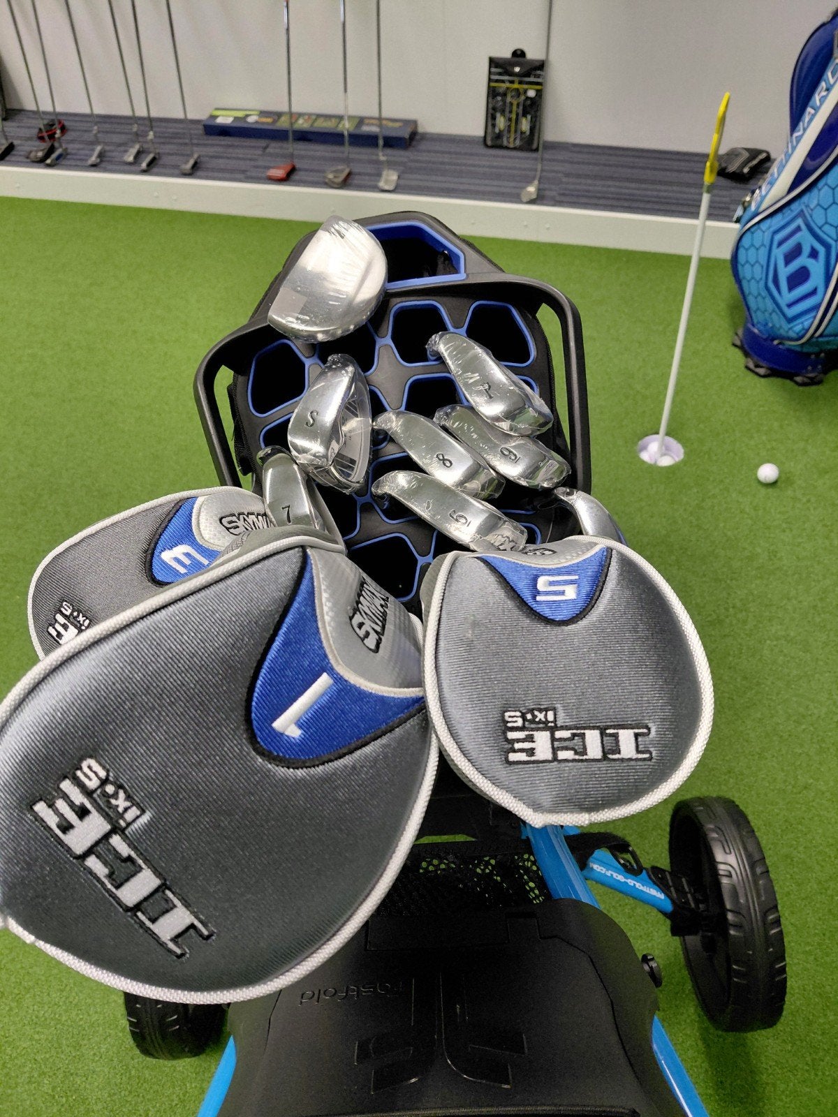 Complete Skymax Damesset & Trolley, Sport en Fitness, Golf, Ophalen of Verzenden, Nieuw, Set, Overige merken