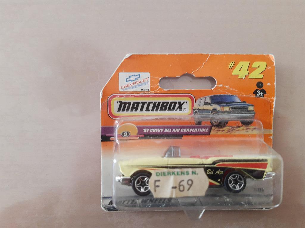 Matchbox : '57 Chevy Bel Air, Ophalen of Verzenden, Nieuw, Auto