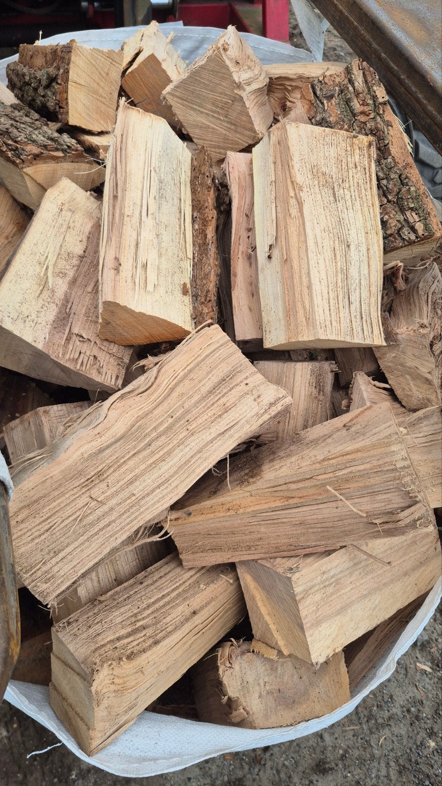 🔥🔥Bigbags droog haardhout.  €35,- per bigbag, Tuin en Terras, Haardhout, Minder dan 3 m³, Ophalen