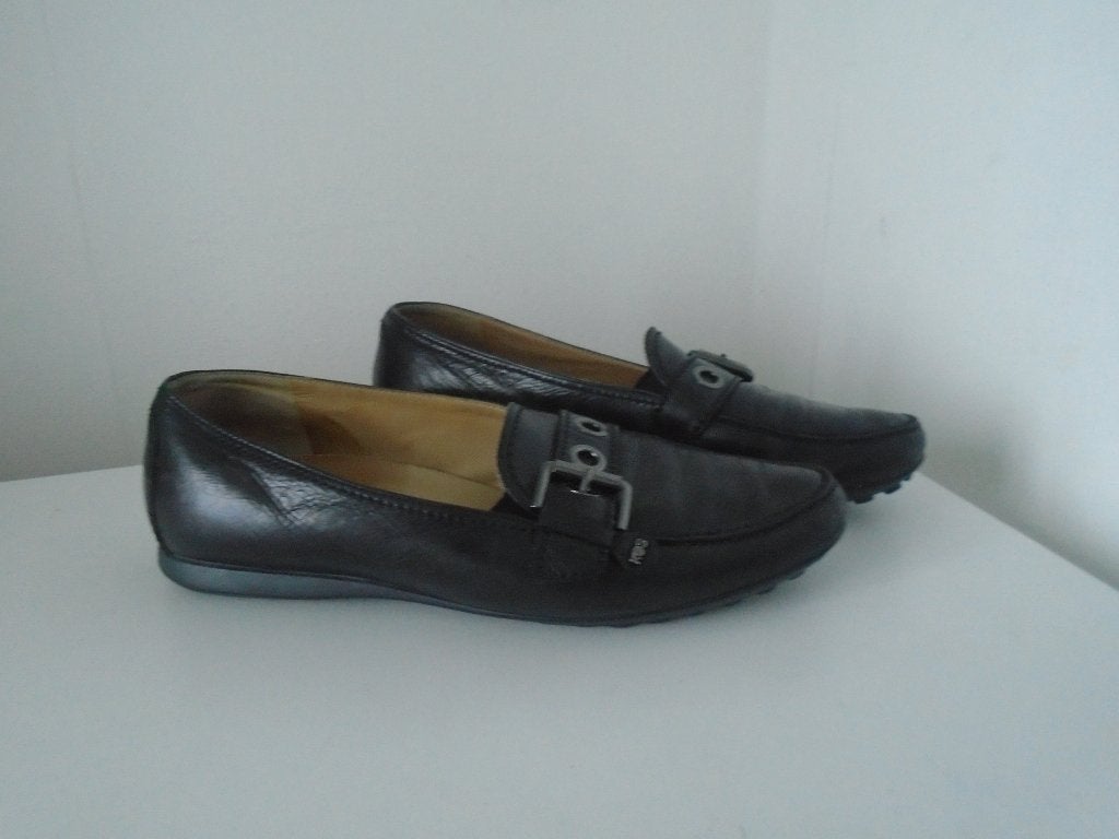 Leren instappers van K&S Kennel und Schmenger mt 6,5= 40, Kleding | Dames, K&S, Verzenden, Zo goed als nieuw, Instappers