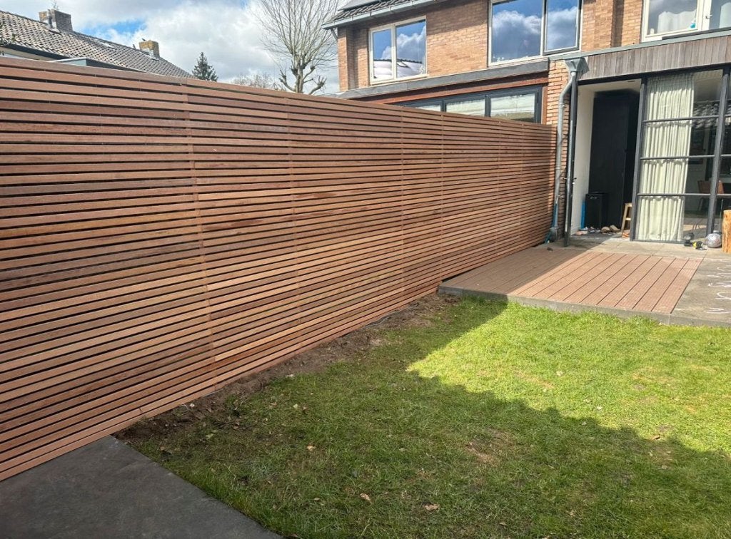 Hardhout latten planken(240cm of 120cm bij 38/12mm) Bankirai, Minder dan 3 meter, Nieuw, Ophalen of Verzenden, 2 meter of meer