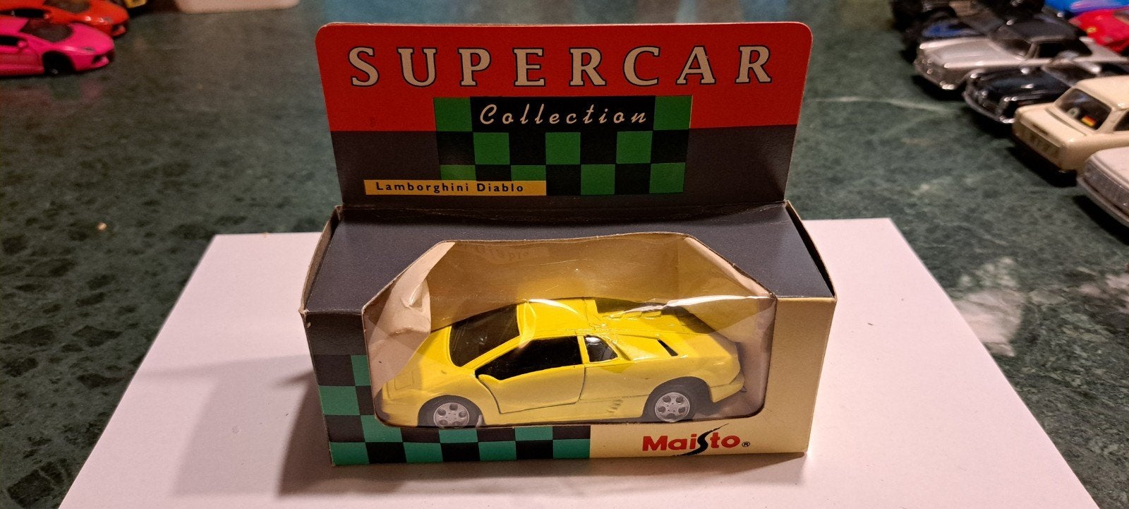lamborghini diablo 1:40!!, Ophalen of Verzenden, Auto, Overige merken
