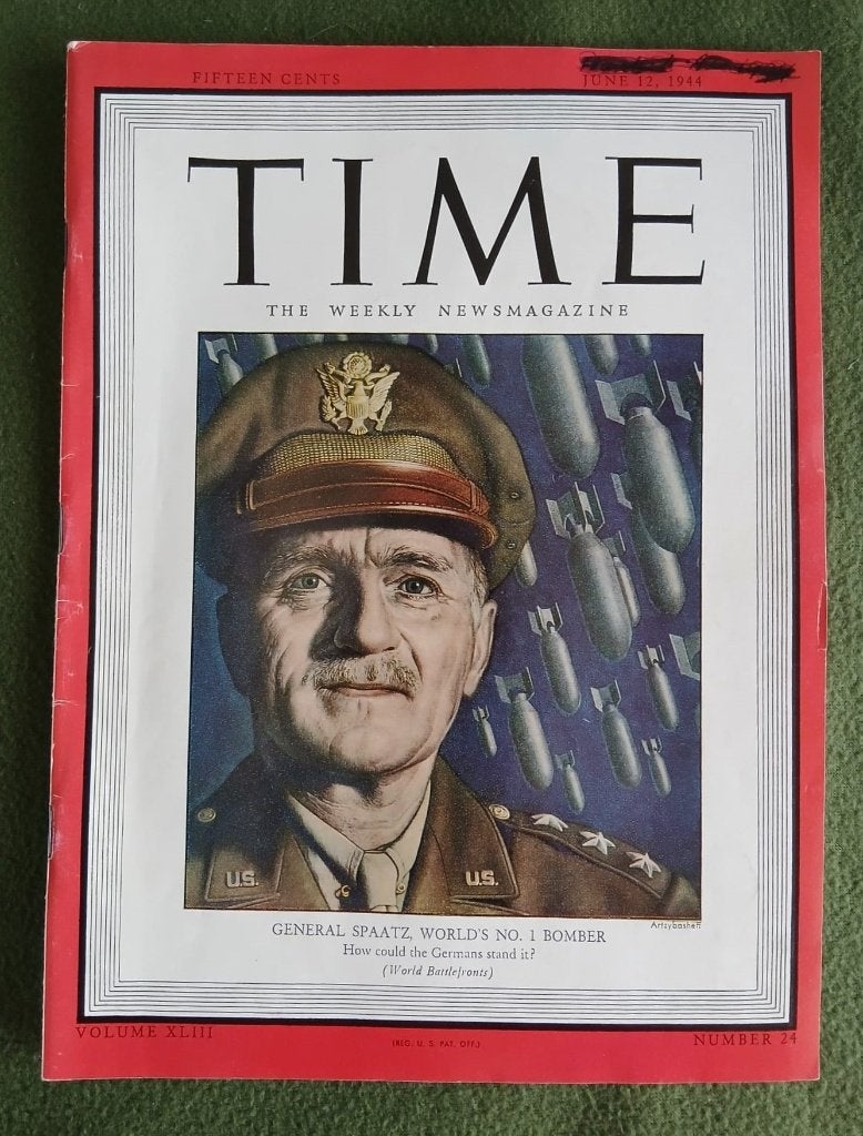TIME. June 12, 1944 | Vol. XLIII No. 24., Verzamelen, Ophalen of Verzenden, 1940 tot 1960, Buitenland, Tijdschrift
