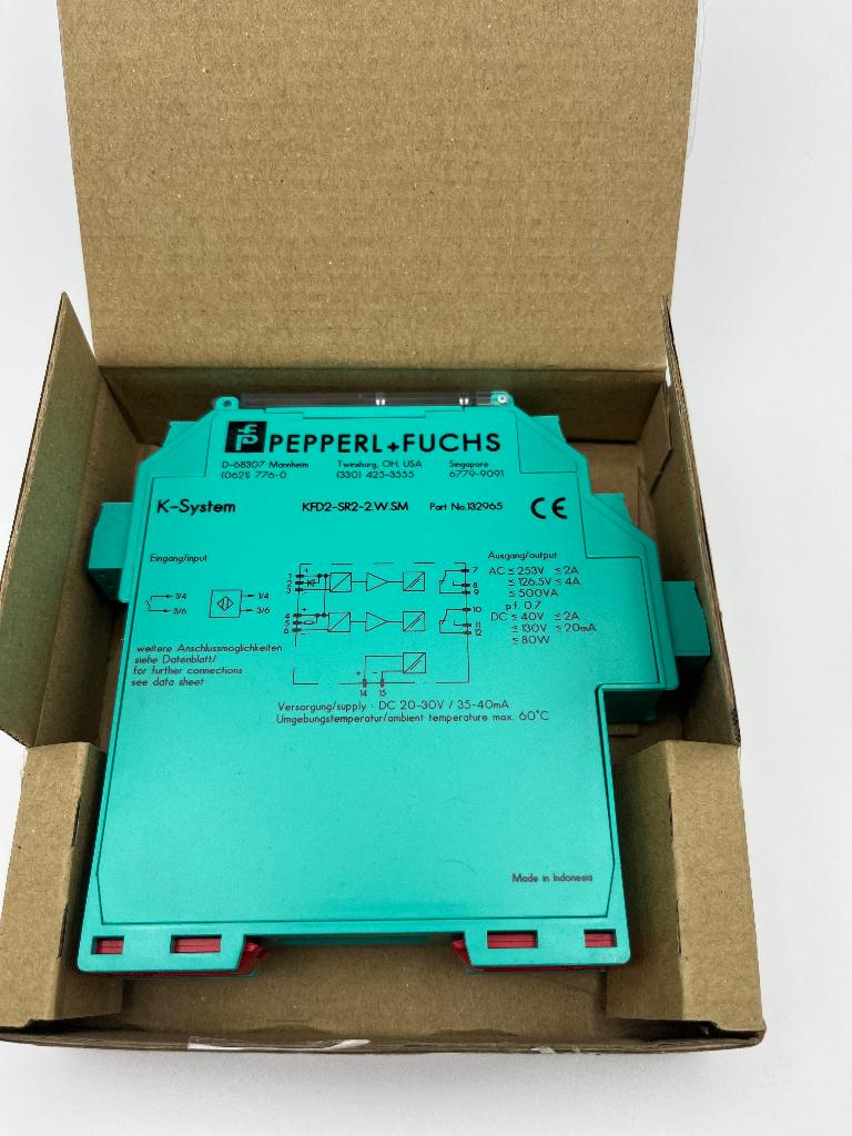 Pepperl+Fuchs 132965 KFD2-SR2-2.W.SM Nieuw OVP, Hobby en Vrije tijd, Pepperl+Fuchs SE Lilienthalstraße 200, 68307 Mannheim, Germany info@de.pepperl-fuchs.com