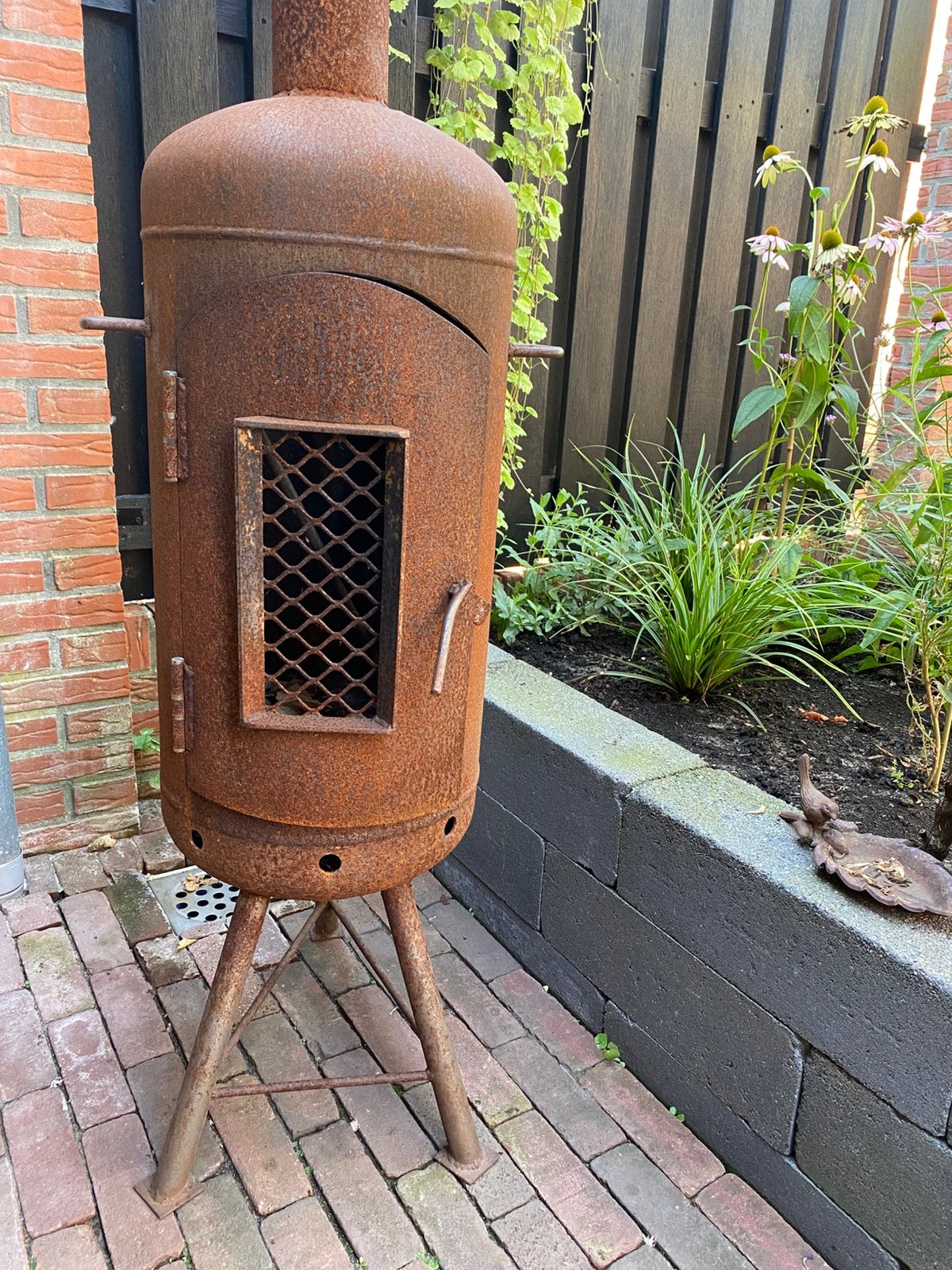 Terraskachel, Tuin en Terras, Ophalen, Gebruikt