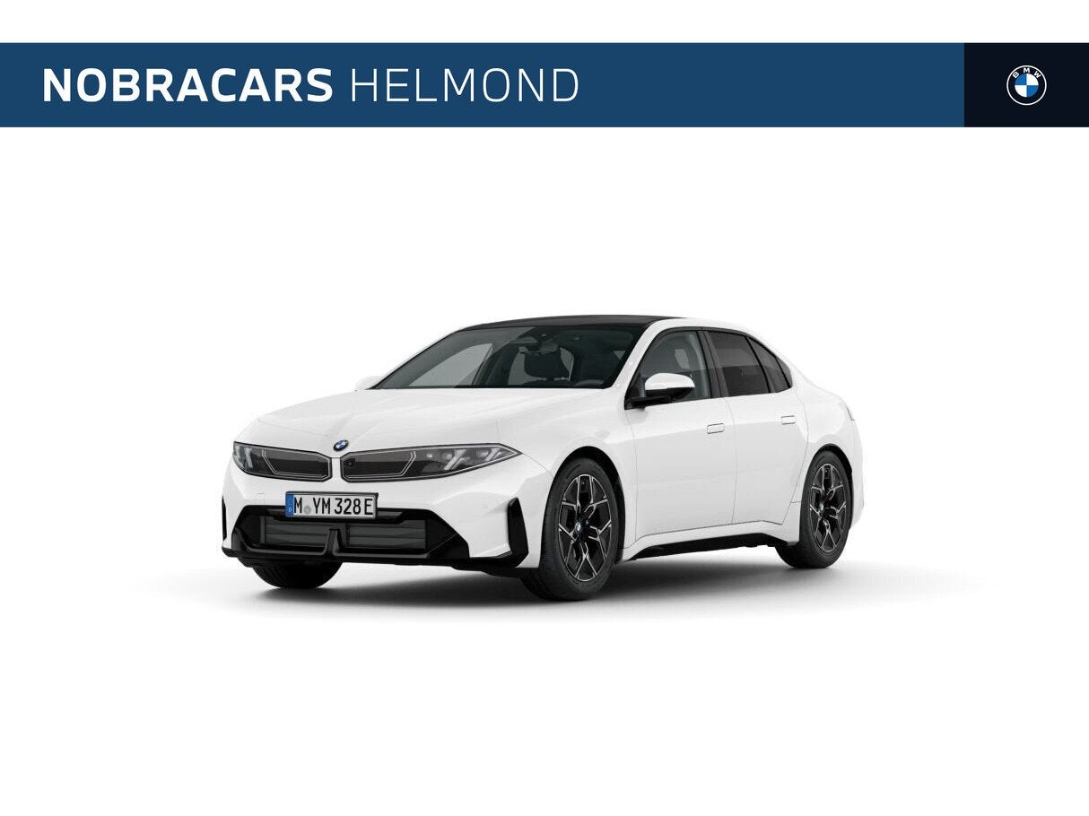 BMW i3 50 xDrive M Sport / Panoramadak / 3D Head-Up / M Mult, Automaat, Zwart, Wit, Leder