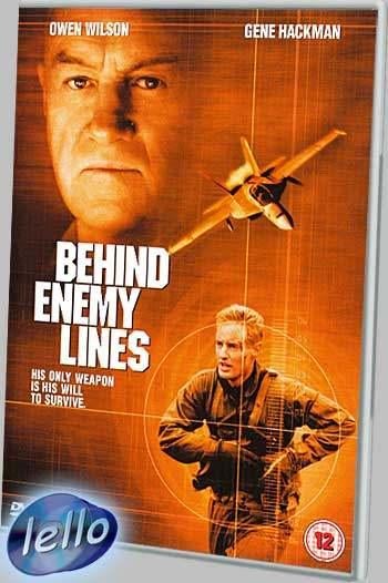 Behind Enemy Lines (2001 Owen Wilson Gene Hackman) SC nietNL, Vanaf 12 jaar, Ophalen of Verzenden, Zo goed als nieuw, Oorlog