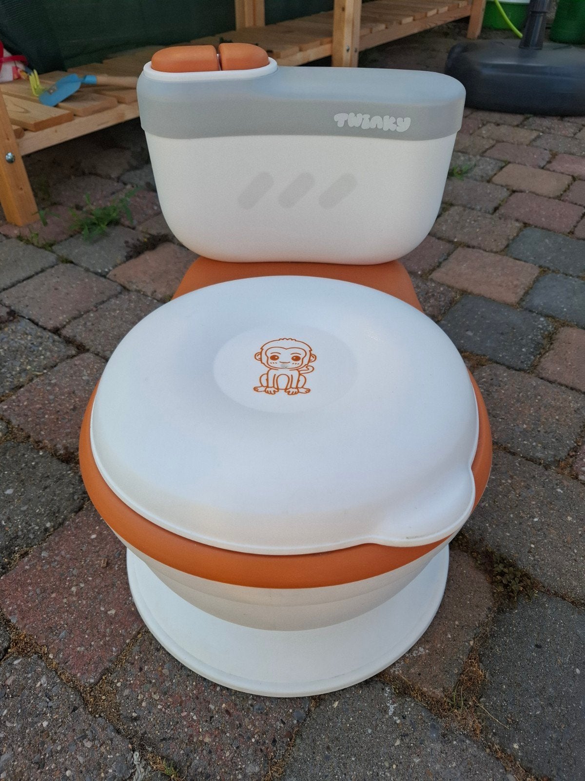 2x twinky plaspotje, Huis en Inrichting, Emmers, Kunststof, Ophalen