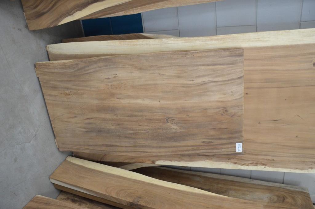Boomstamtafel 150 cm suar -BT 215 - 1,5 meter boomstamtafel, Verzenden, Nieuw, Hout