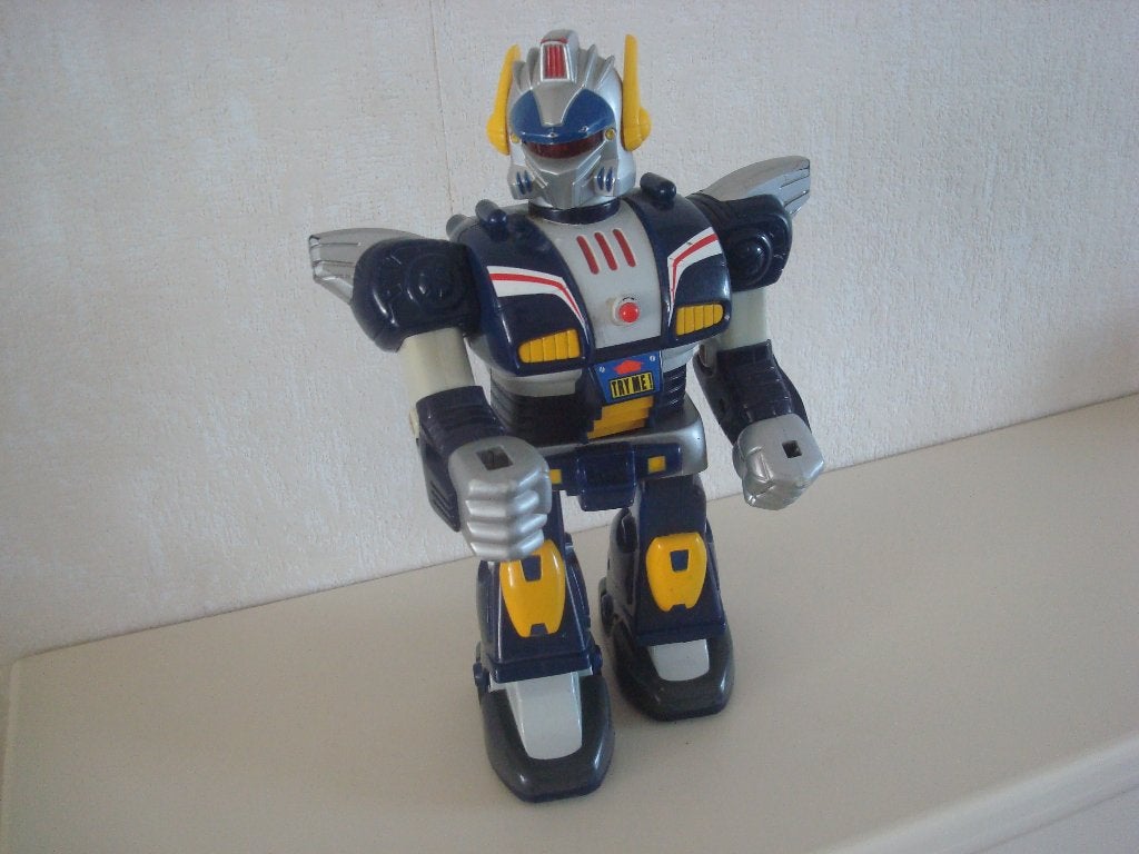 Robot speelgoed, Kinderen en Baby's, Speelgoed | Actiefiguren, Ophalen of Verzenden, Gebruikt