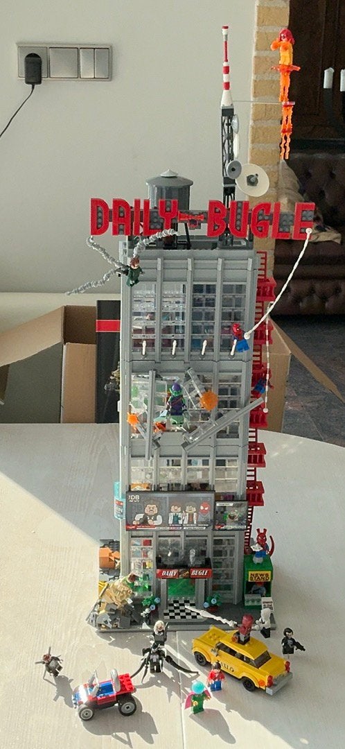 LEGO Spider-Man Daily Bugle - 76178. Compleet, Ophalen of Verzenden, Zo goed als nieuw