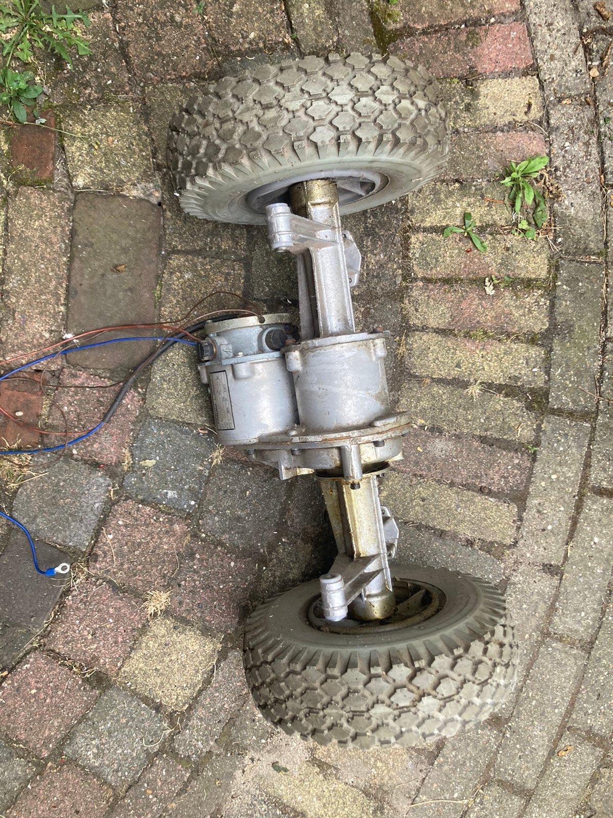 Onderstel scootmobiel, Ophalen