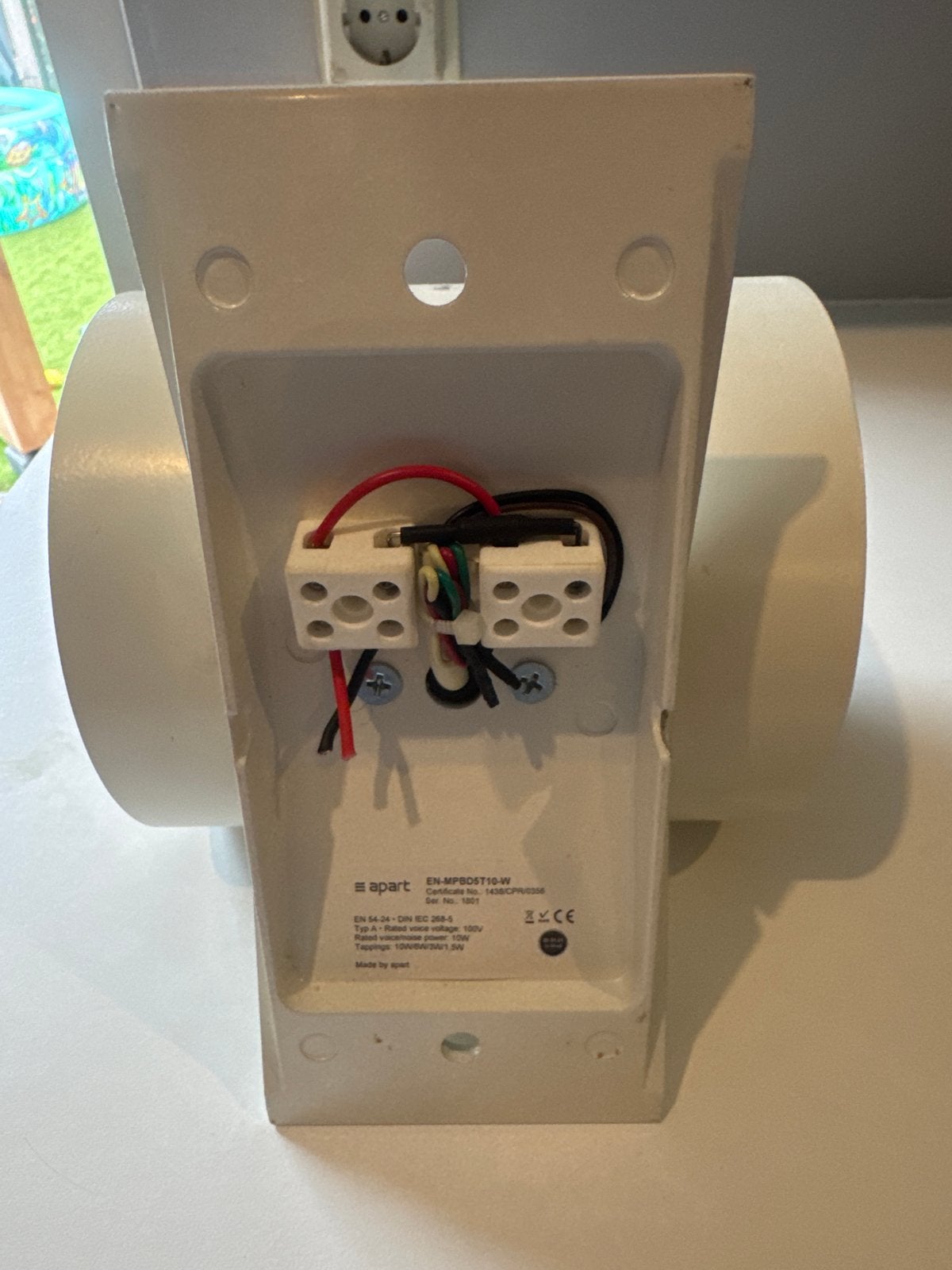 2 x APART AUDIO / BIAMP EN-MPBD5T10 BNN-W bi-directionele, Overige merken, Gebruikt, Overige typen, Ophalen of Verzenden