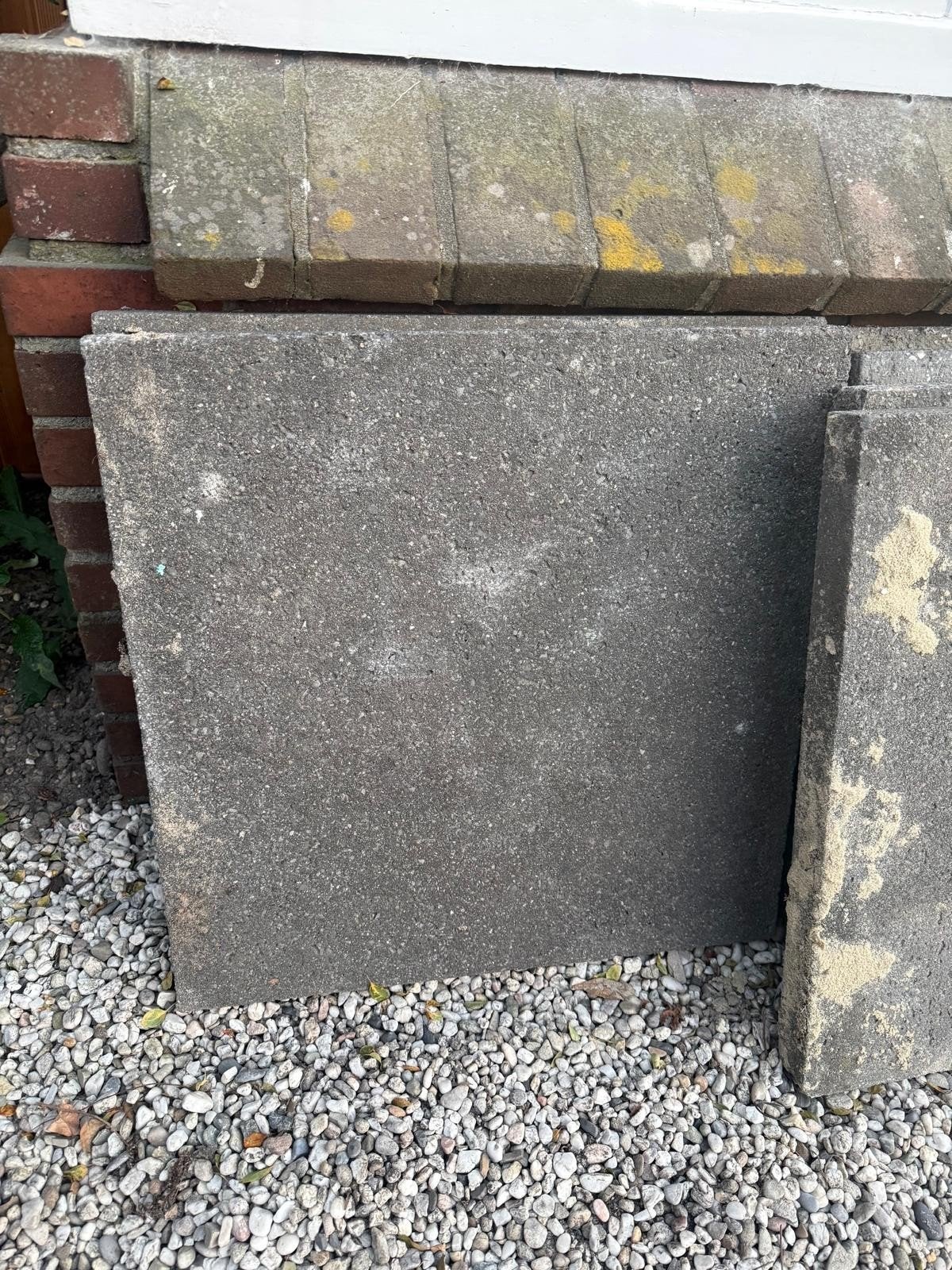 Gebruikte terrastegels (beton), 60x60 cm, Tuin en Terras, Tegels en Klinkers, Ophalen, Gebruikt, Minder dan 5 m², Beton