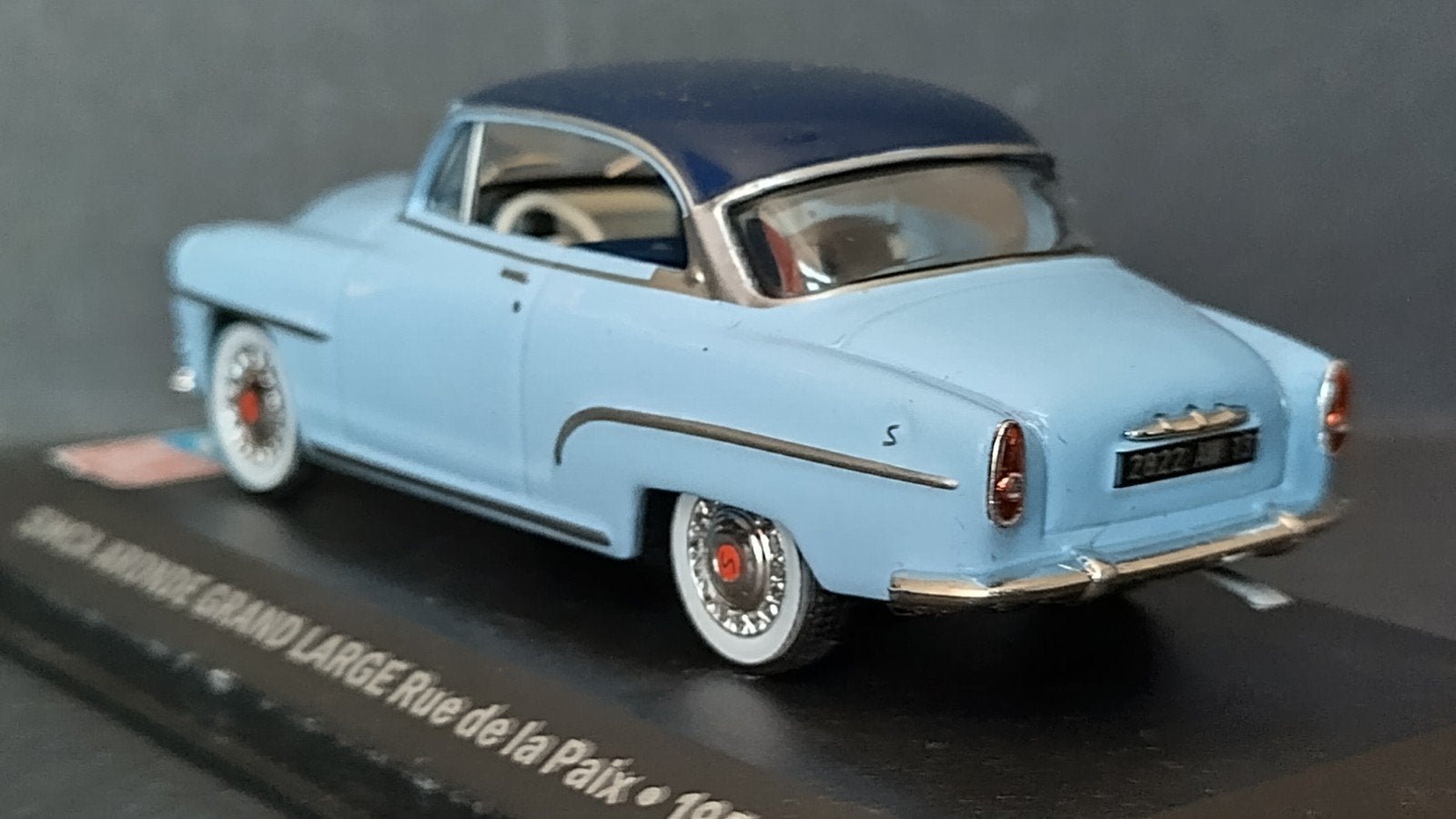 Simca Aronde Grand Large Rue de la Paix 1956 1:43 Altaya Pol, Overige merken, Auto, Verzenden, Nieuw