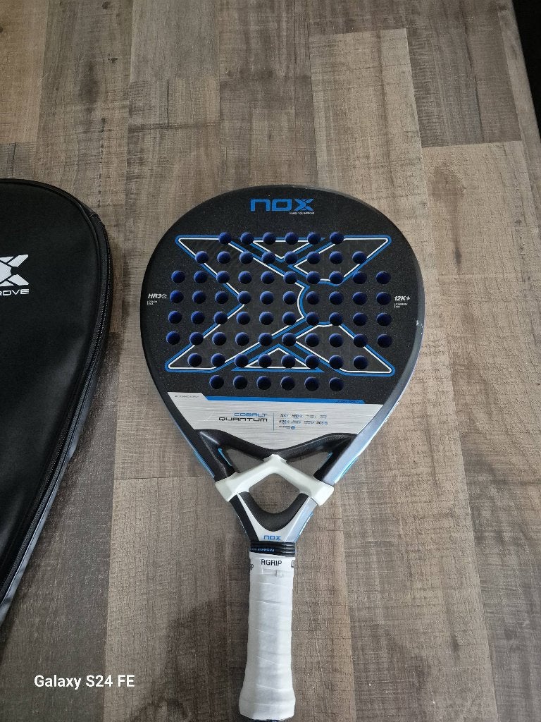 Nox Tl10 Quantum 12k By Tino Libaak 2025, Sport en Fitness, Padel, Ophalen of Verzenden, Gebruikt, Padelracket