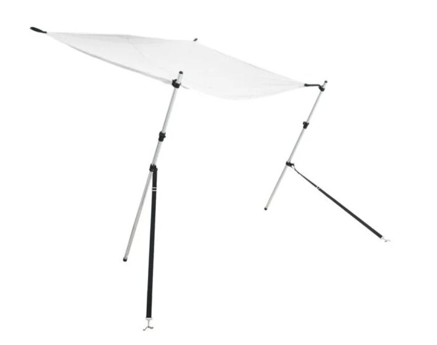 NIEUW | Schaduwdoek biminitop zonnescherm wit! GRTS BEZORGD, Verzenden, Nieuw, Overige typen