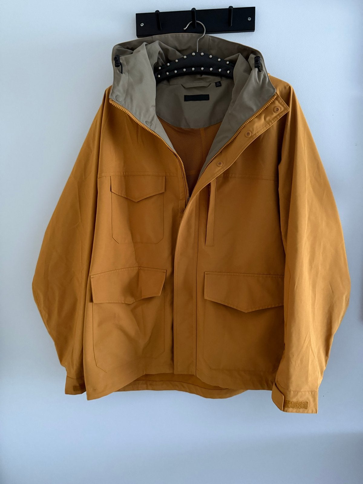 Uniqlo Gele Jas XXXL - Zo goed als nieuw, Kleding | Heren, Ophalen of Verzenden, Zo goed als nieuw, Overige maten, Geel