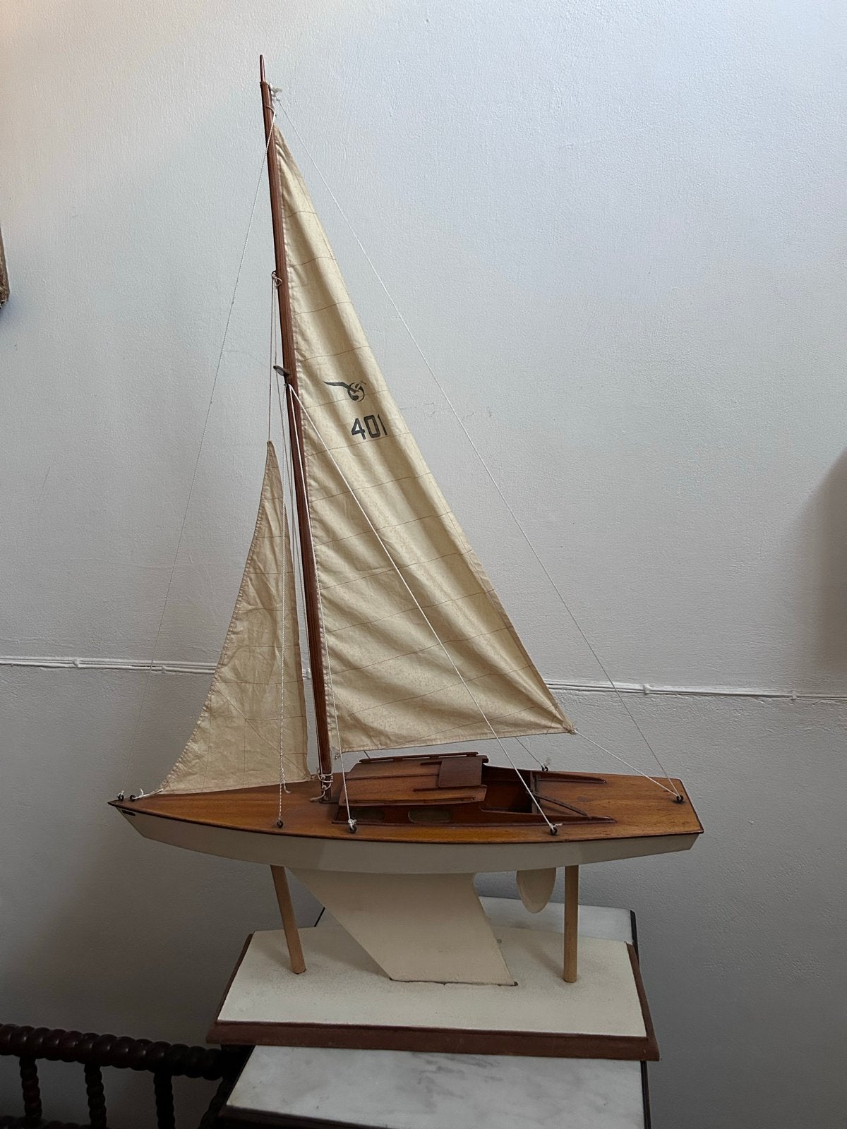 Vintage SULS Holland Zeilboot Model - Decoratief, Ophalen, Gebruikt