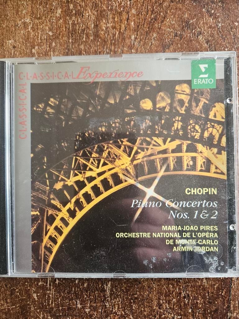 Chopin: Piano Concertos Nos. 1 & 2 - Maria-João Pires CD, Ophalen of Verzenden, Romantiek, Gebruikt, Orkest of Ballet