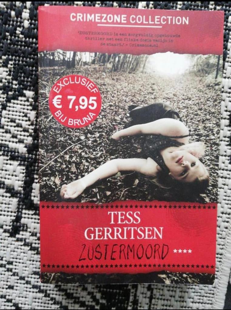 Boek Zustermoord-Tess Gerritsen, Ophalen of Verzenden, Gelezen