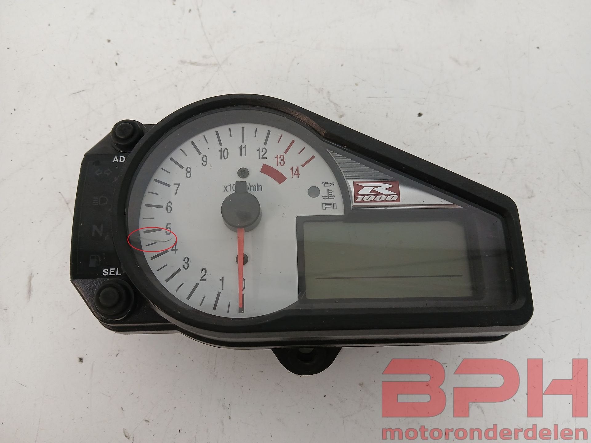 Teller Suzuki GSX-R 1000 K1 - K2 2001 t/m 2002 dashboard 2 G, Motoren, Gebruikt, -, -, Ophalen of Verzenden