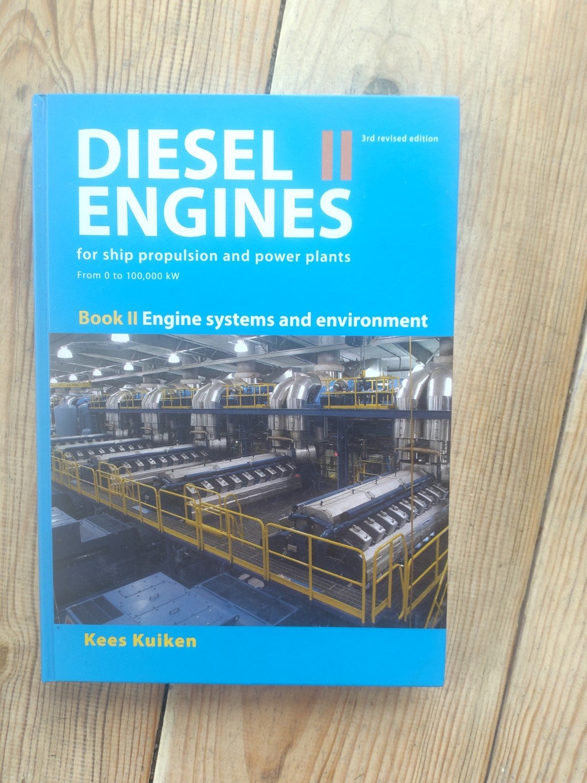 Diesel engines for ship propulsion and powerplants, Engels, Ophalen of Verzenden, Zo goed als nieuw, Kees Kuiken