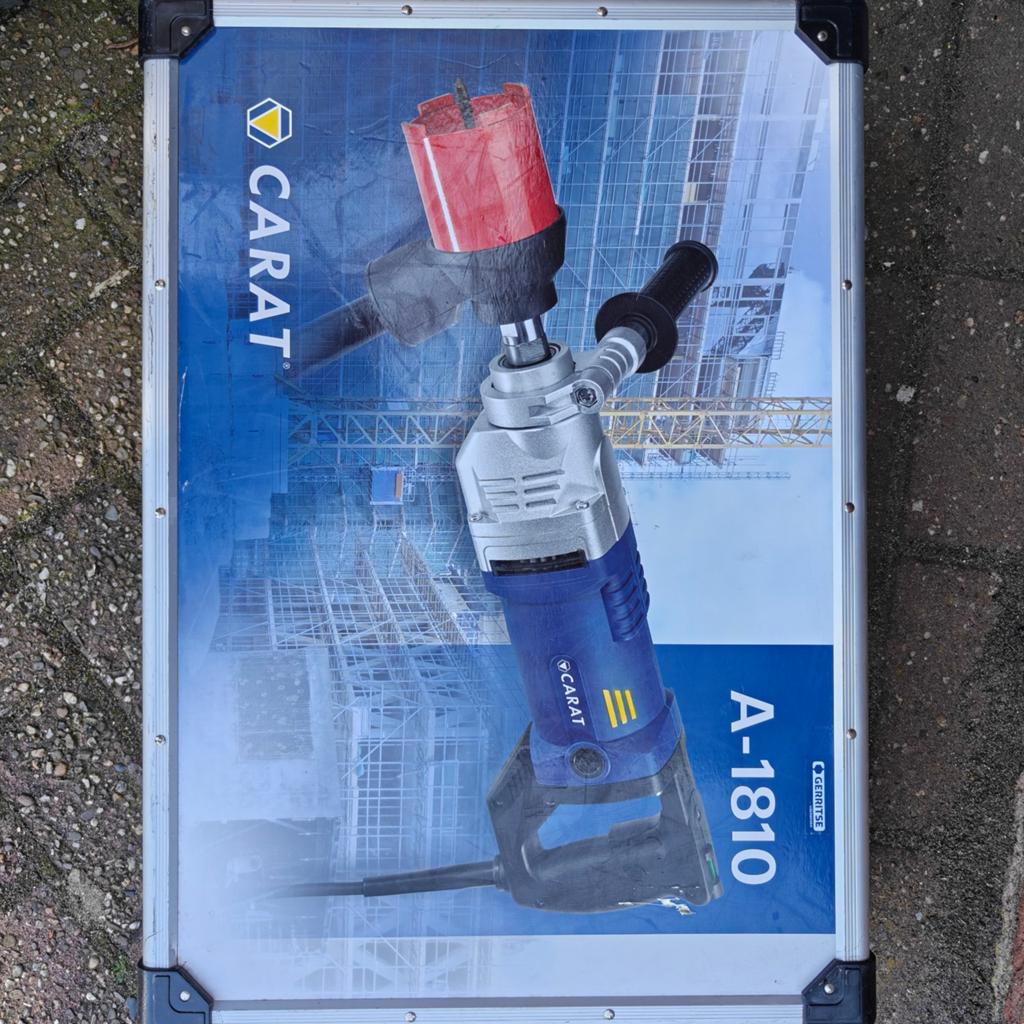 Carat A-1810DD Boormachine - Krachtig en Compleet, Ophalen, Zo goed als nieuw, 600 watt of meer, Boormachine