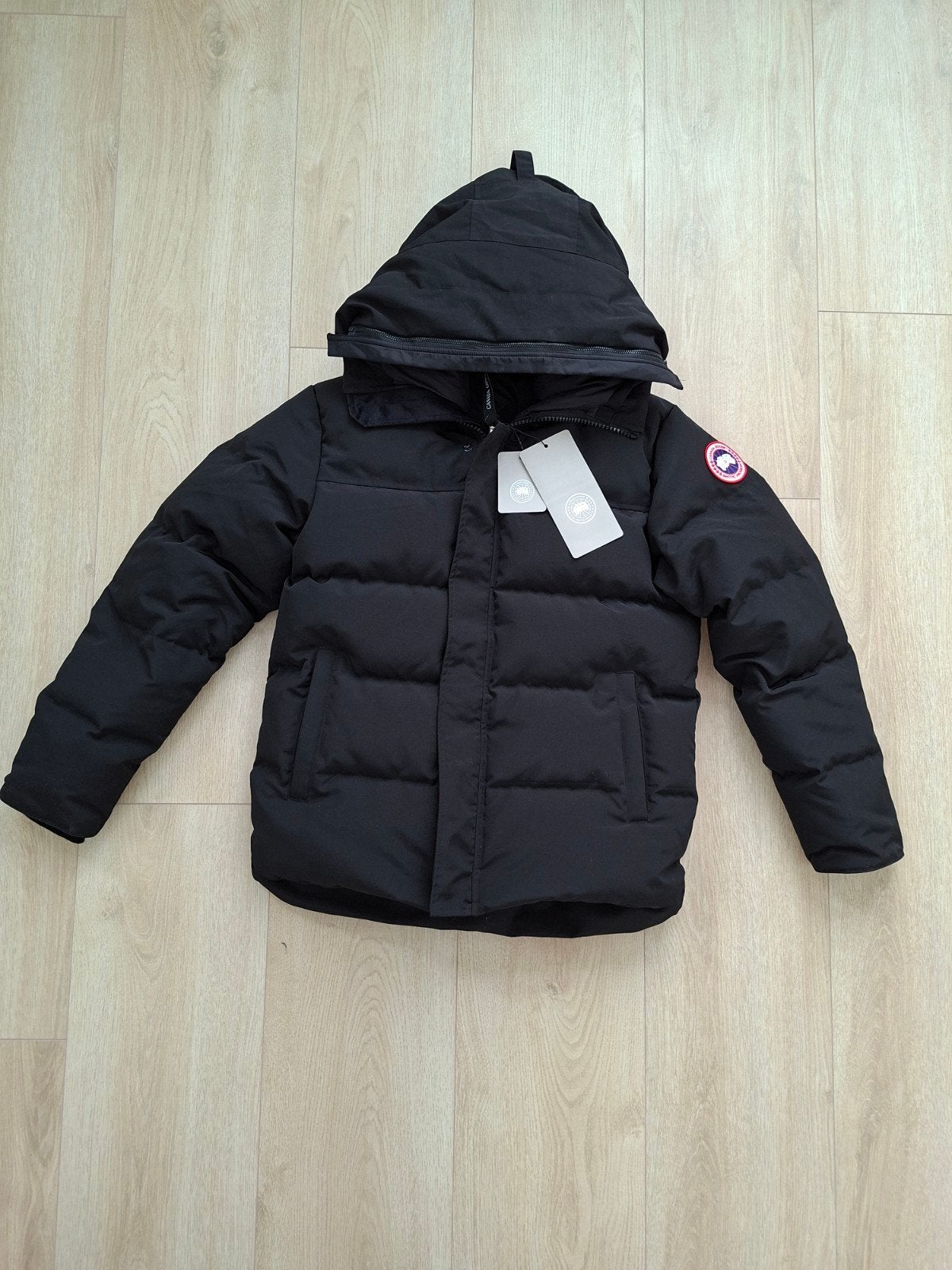 Canada Goose Macmillan Parka Zwart, Kleding | Heren, Maat 52/54 (L), Zwart, Canada Goose, Nieuw