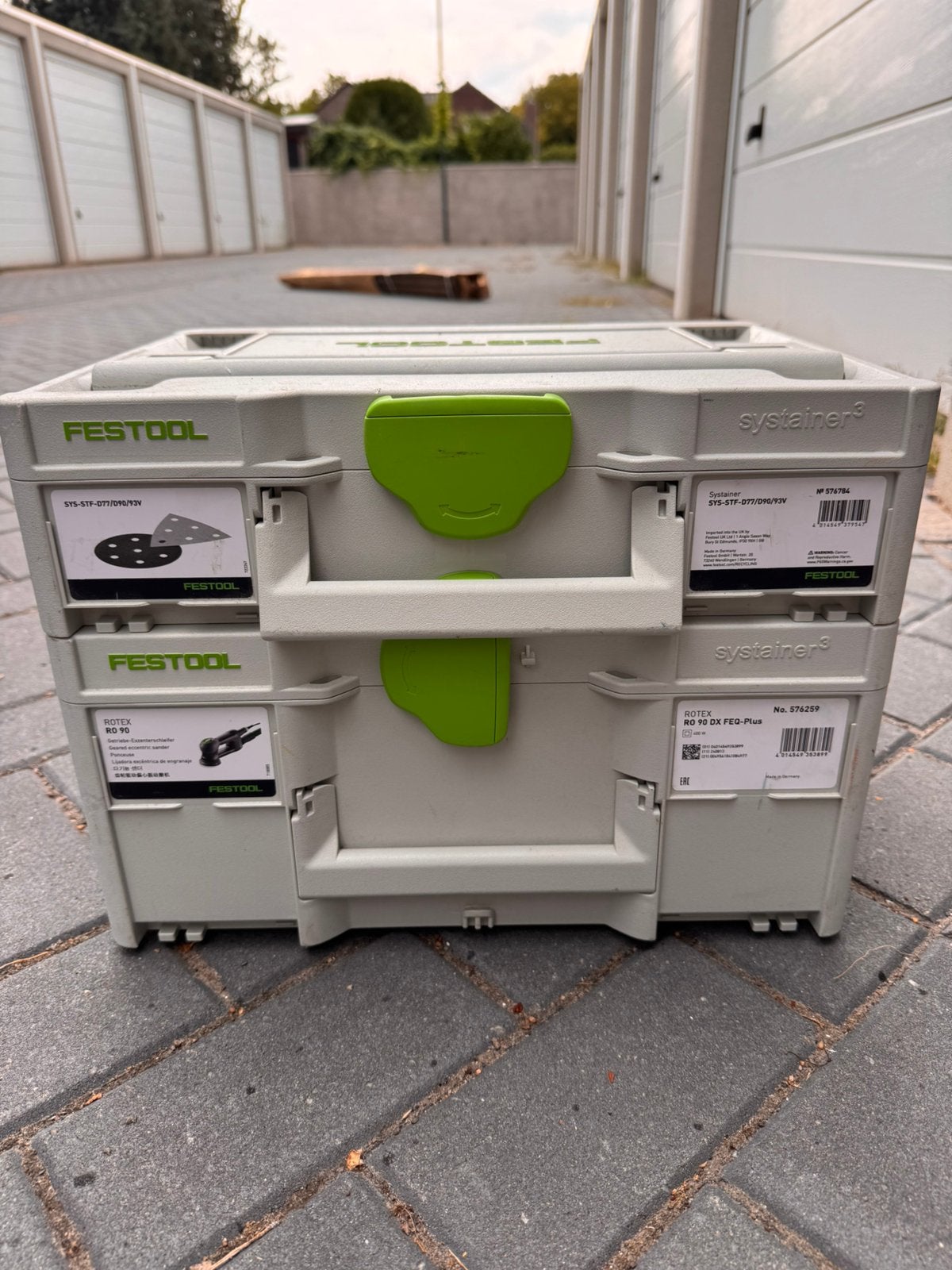 Festool rotex 90 als nieuw inc schuurpapier, Doe-het-zelf en Verbouw, Gereedschapskisten, Ophalen, Zo goed als nieuw