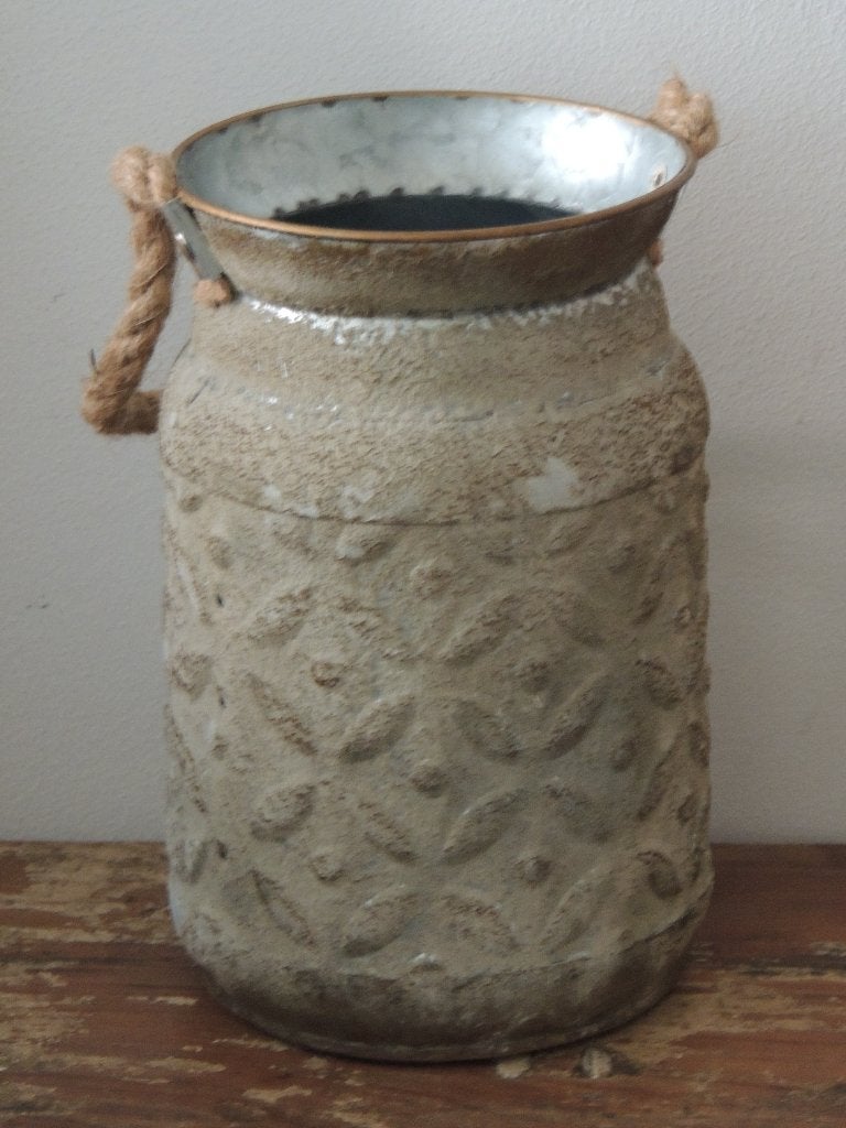 Vaas zink 20 x 13 cm voor € 9,95, Ophalen, Nieuw