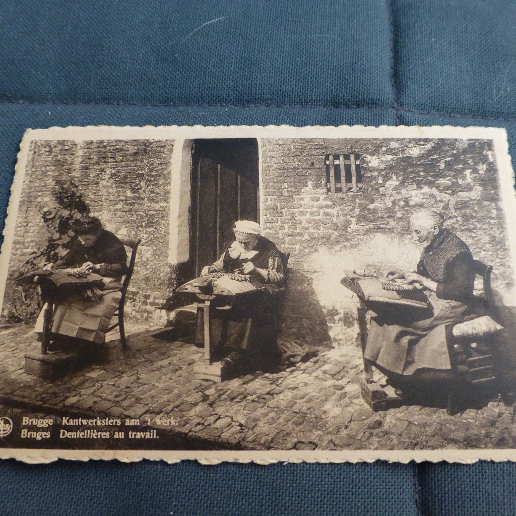 Ansichtkaart van Brugge Belgie, Verzamelen, Ophalen of Verzenden, 1920 tot 1940, Gelopen, België en Luxemburg