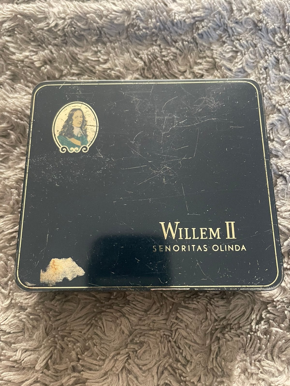 Ous sigarenblikhe, Verzamelen, Ophalen of Verzenden, Gebruikt, Overige