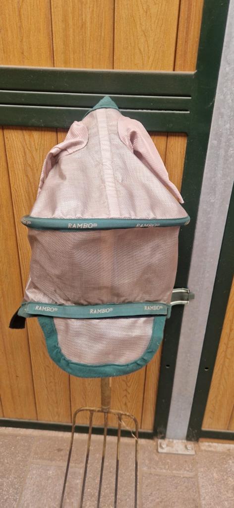 Rambo vliegemasker, Dieren en Toebehoren, Paarden en Pony's | Dekens en Dekjes, Ophalen, Overige typen, Nieuw, Extra Full (XL)