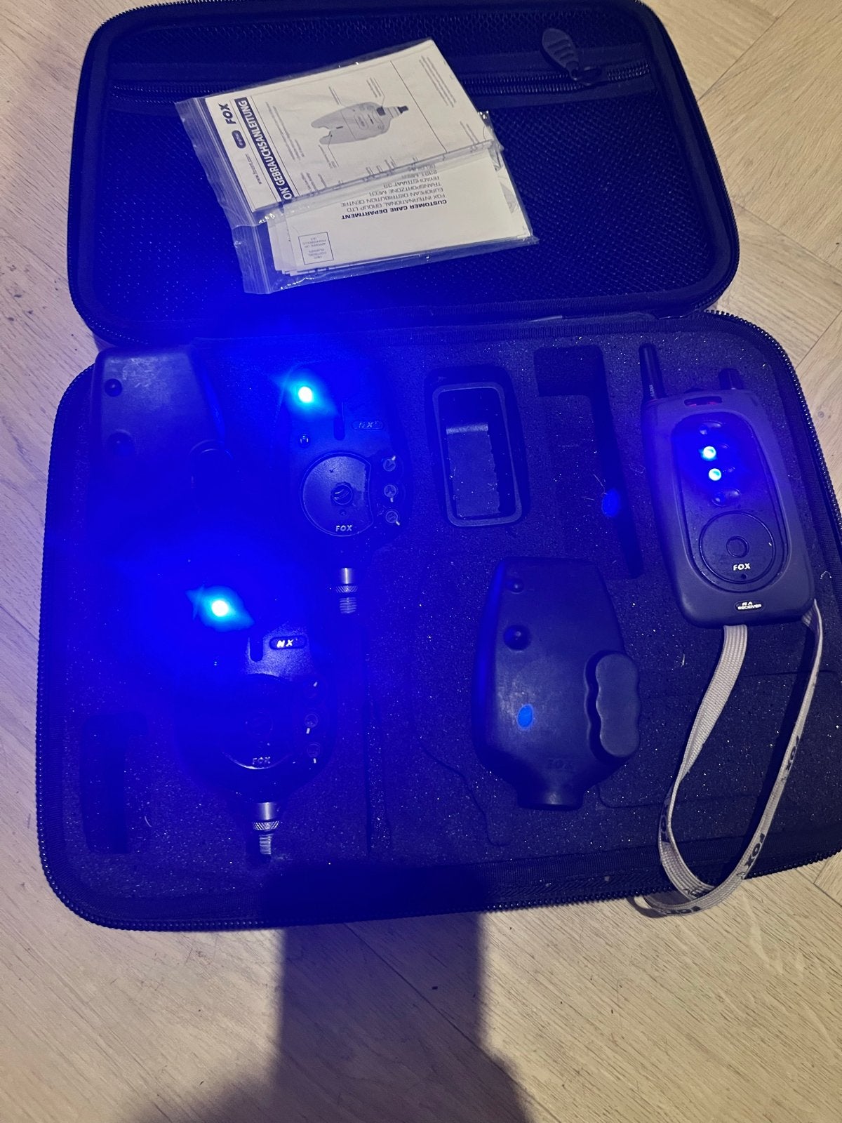 Fox NX-R beetmelderset met receiver, Ophalen of Verzenden, Gebruikt, Overige typen