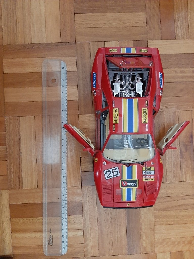 FERRARI (288) GTO RALLY (1984) 1:18, Ophalen of Verzenden, Zo goed als nieuw, Auto, Bburago