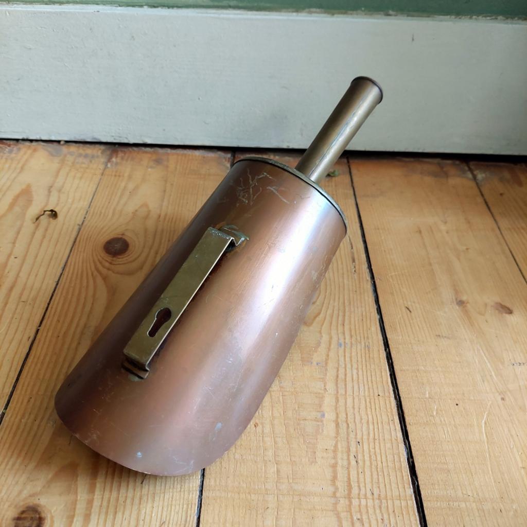 Lucky Vintage Antieke grutters schep - decoratie keuken, Ophalen of Verzenden