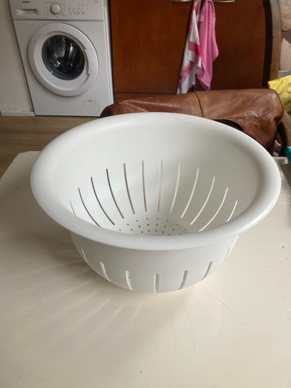 IKEA wit plastic vergiet, Kunststof, IKEA, Ophalen of Verzenden, Zo goed als nieuw
