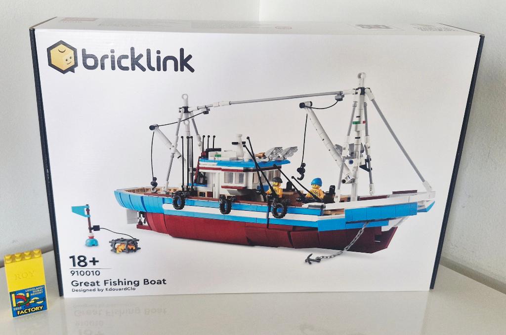 Lego 910010 Bricklink Great Fishing Boat (zeldzaam), Overige thema's, Lego, Nieuw, Ophalen of Verzenden