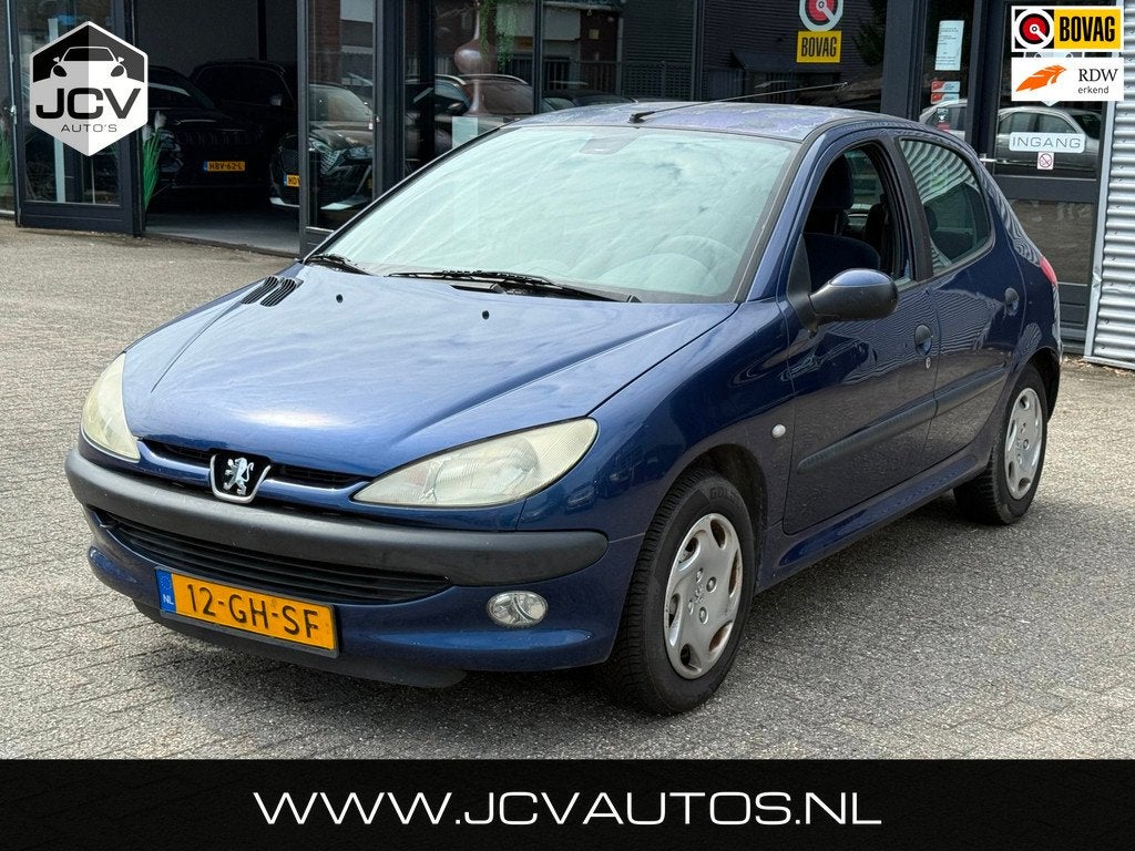 Peugeot 206 1.4 Gentry INRUILKOOPJE!, Auto's, Voorwielaandrijving, 31 €/maand, 4 cilinders, Blauw