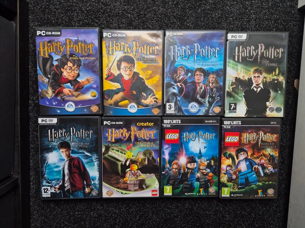 Harry Potter PC Games, Spelcomputers en Games, Games | Pc, Avontuur en Actie, Gebruikt, 1 speler, Ophalen of Verzenden