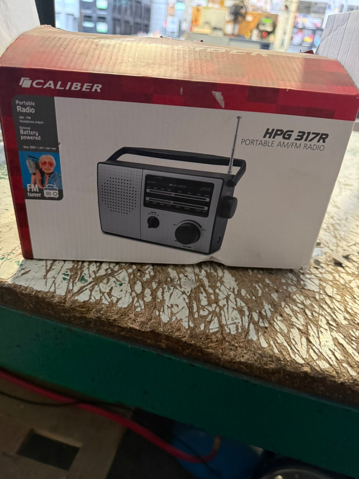 Caliber hpg 317r - (draadloze) radio, Ophalen of Verzenden, Zo goed als nieuw