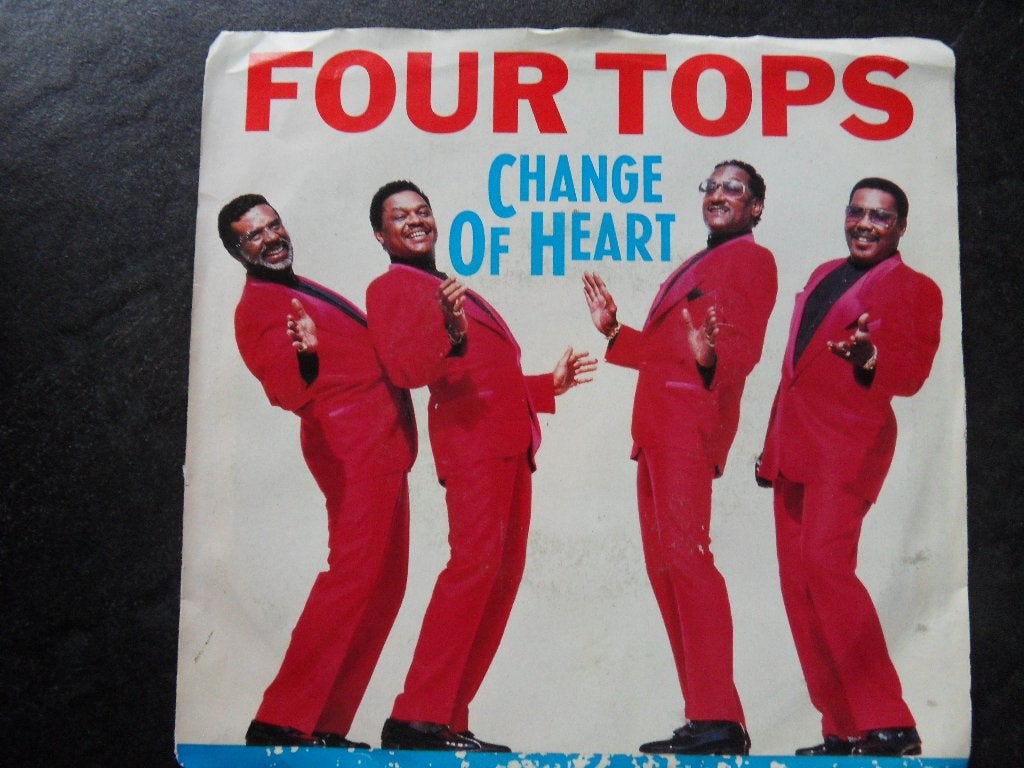 The Four Tops - Change of heart, Cd's en Dvd's, Vinyl Singles, Ophalen of Verzenden, Gebruikt, Pop